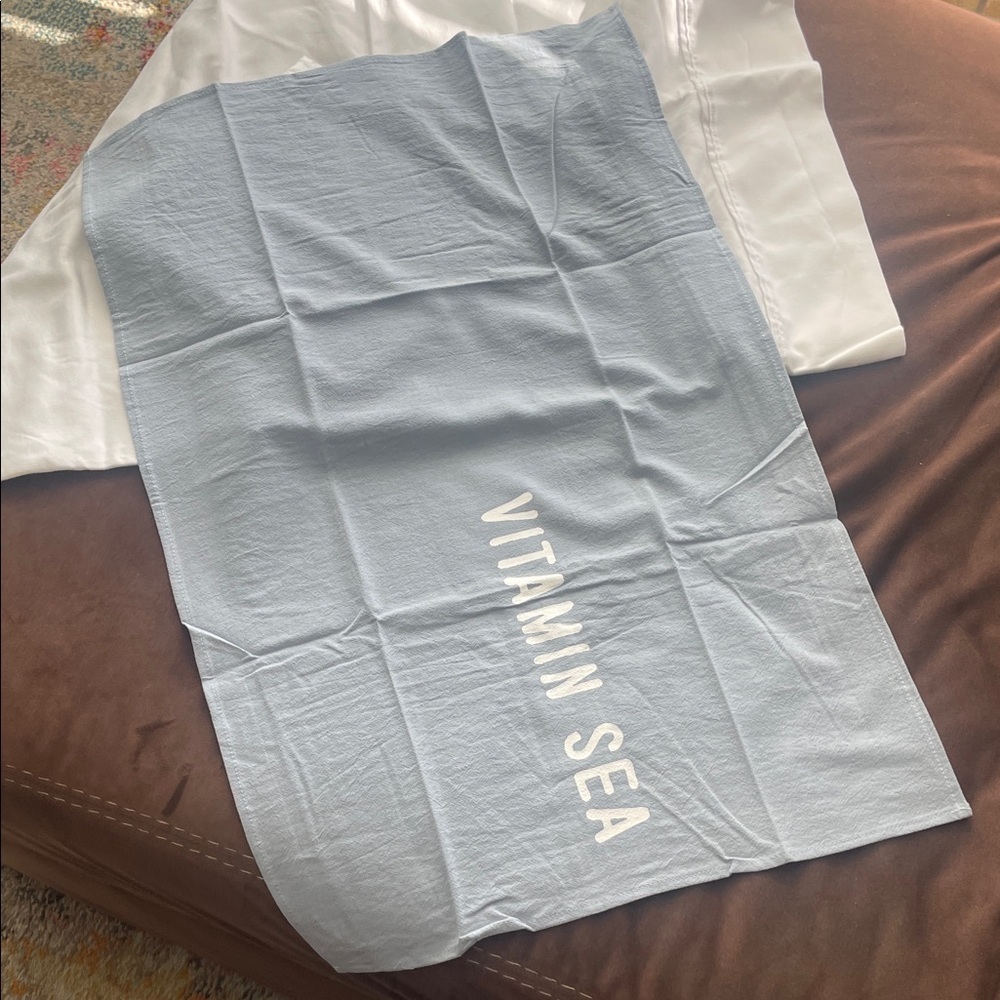 Vitamin Sea Blue Tea Towel - STILL IN PLASTIC